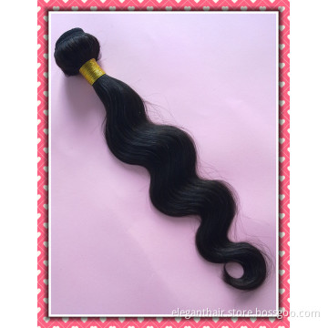 2015 Hot Style Unprocessed Brazilian Virgin Hair Extension Body Wave 18" Natural Color